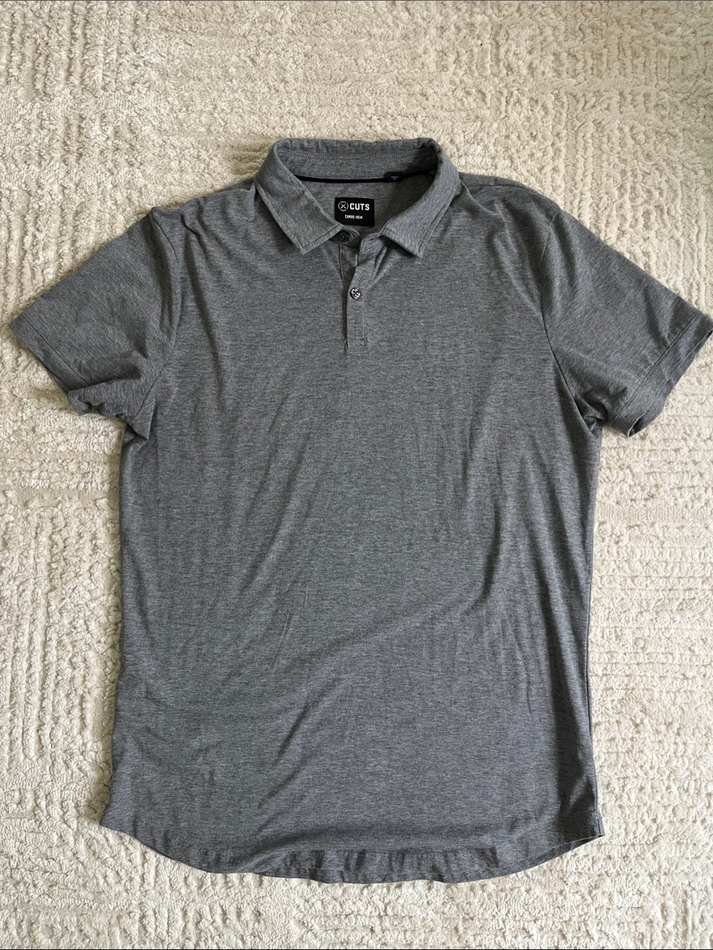 Cuts Men’s Grey Polo Shirt